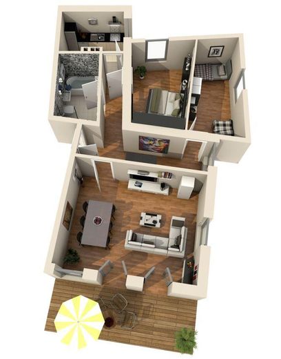 Grundriss 3D