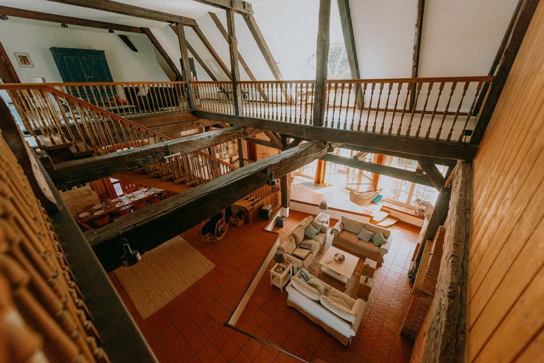 Blick von der Galerie