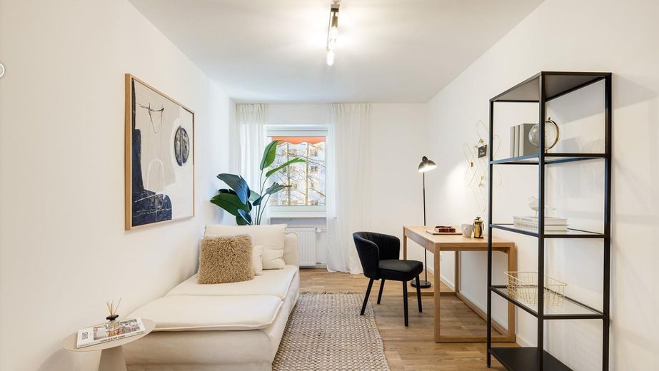 Schlaf- Arbeitszimmer  