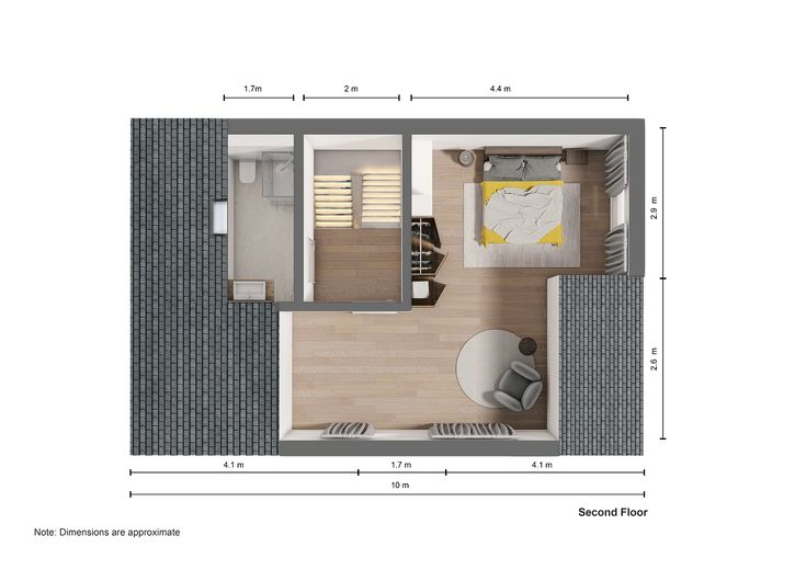 Modernes Haus in Oberursel nähe FIS und EDEKA – 2. OG