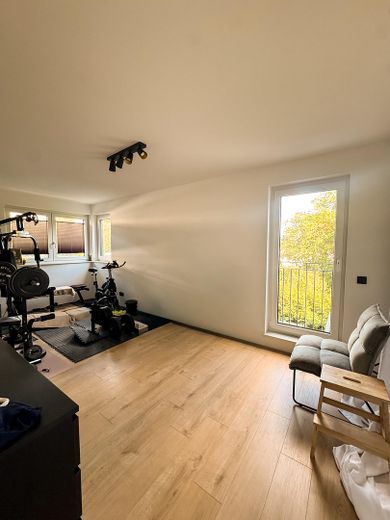 Año de construcción 2025: casa pareada en Geisecke – Kinderzimmer