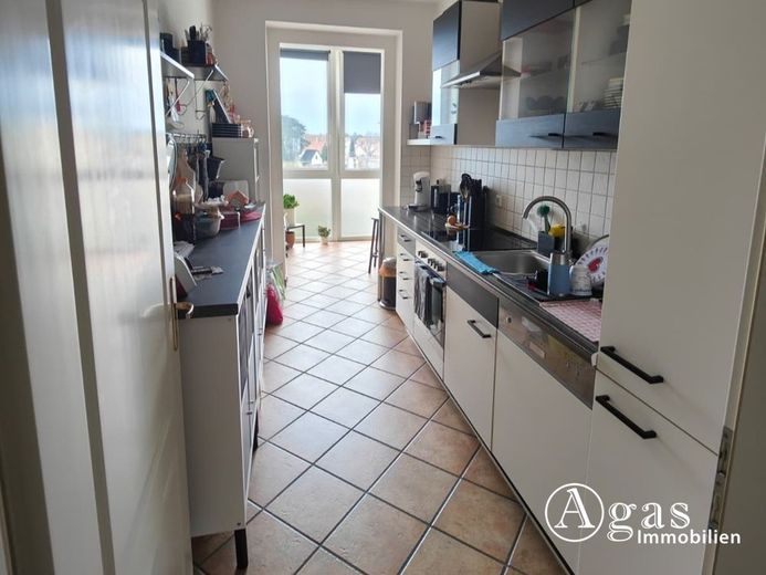 Schöne 3-Zimmer-Wohnung mit Wintergarten zentral in Eberswalde – Küche