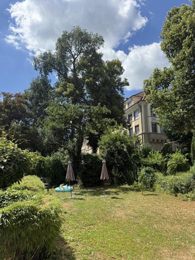 Zentrumnahes Dreifamilienhaus mit großem Garten und Hohentwielblick – alle Wohnungen bezugsfrei – Gartensicht