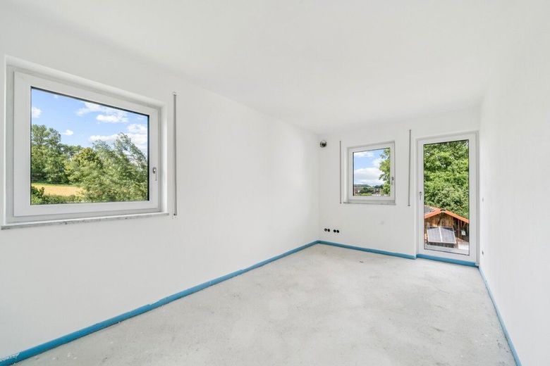 Jetzt schnell sein! Neubau-Doppelhaushälfte in Ergoldsbach mit Garten, Garage und KfW-55-Standard – Kinderzimmer 1