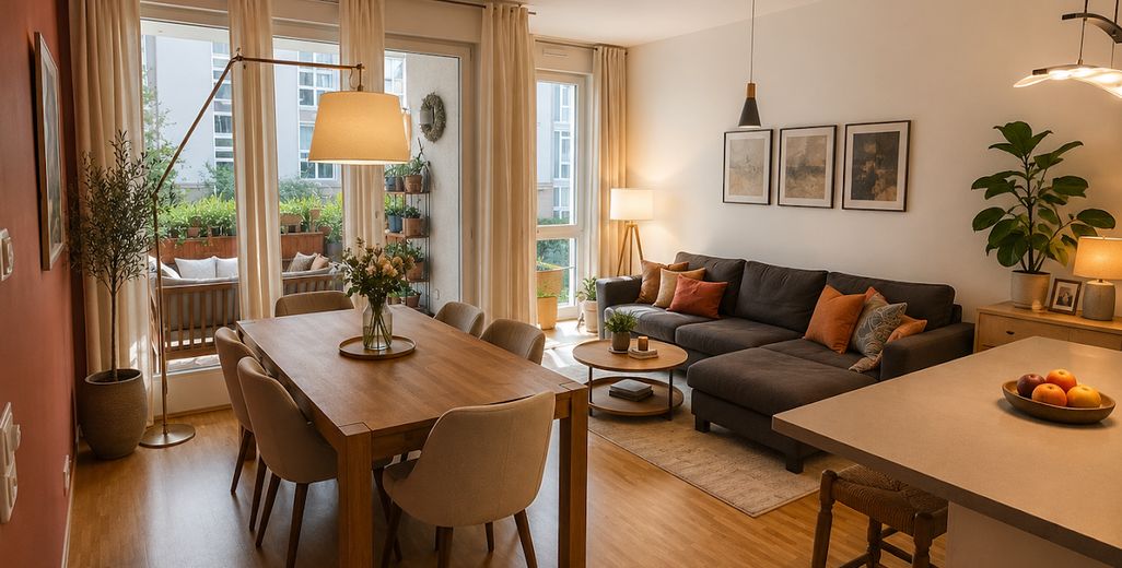 Тихе життя біля Шпрее. У самому центрі Берліна. – Wohnzimmer