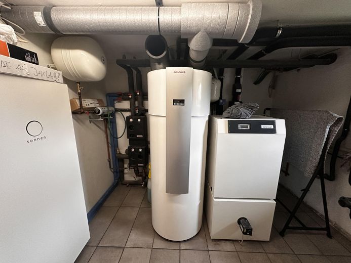 Modernes Einfamilienhaus in Feldrandlage – Heizungstechnik
