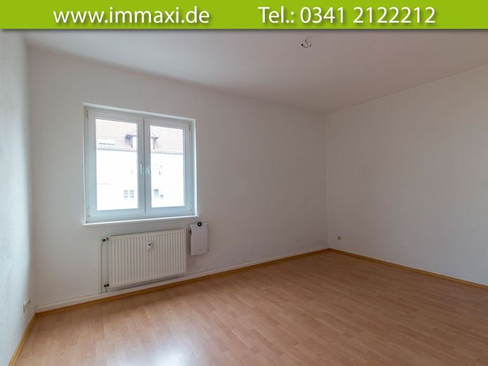 AB 01.06.2026  WAHREN + 3 RAUM WOHNUNG + 2.OG + BALKON – Schlafzimmer Beispiel