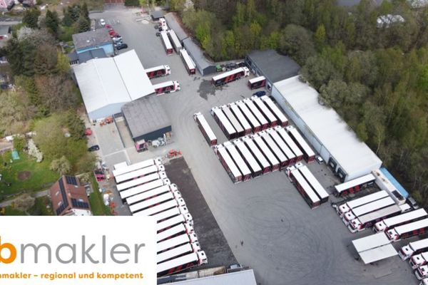 Logistikstandort mit Expansion-Potenzial auf 15.200 qm Grundstück – inkl. Büro, Hallen, Tankstelle