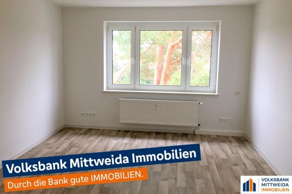 3-Zimmer-Eigentumswohnung für Kapitalanleger in grüner ruhiger Lage von Rochlitz
