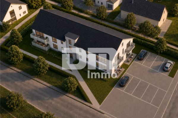 Moderno apartamento de 3 habitaciones KFW 55 en un proyecto de obra nueva con pocas barreras, incl. terraza/balcón + trastero
