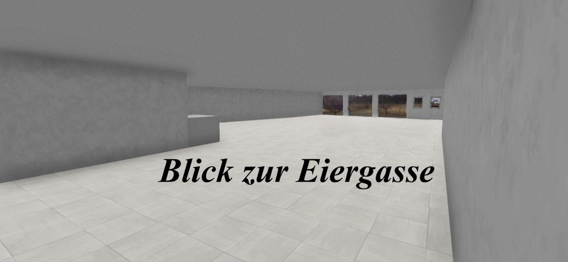 Planung in 3 D Eiergasse