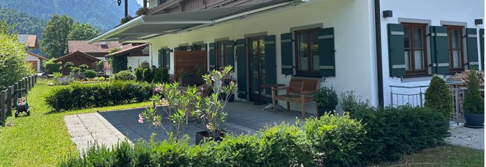Sehr große Terrasse