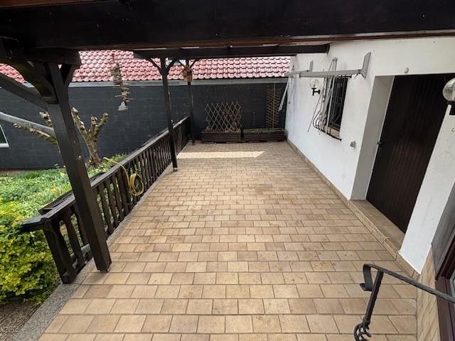 Überdachte Terrasse