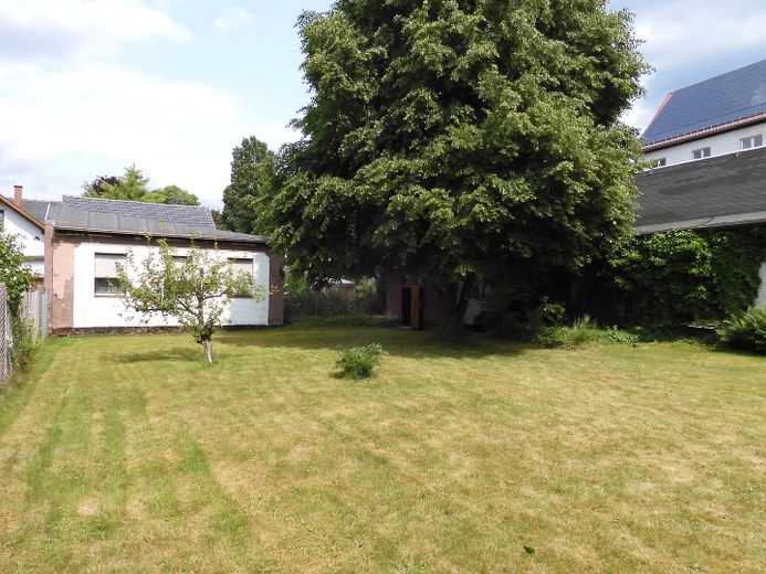 Blick vom Garten aus