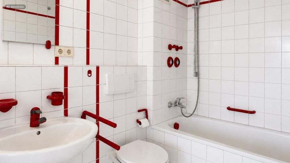 Zonnige 1,5-kamerwoning met balkon op het zuidwesten, inbouwkeuken en lift – Konstanz-Fürstenberg – Bad