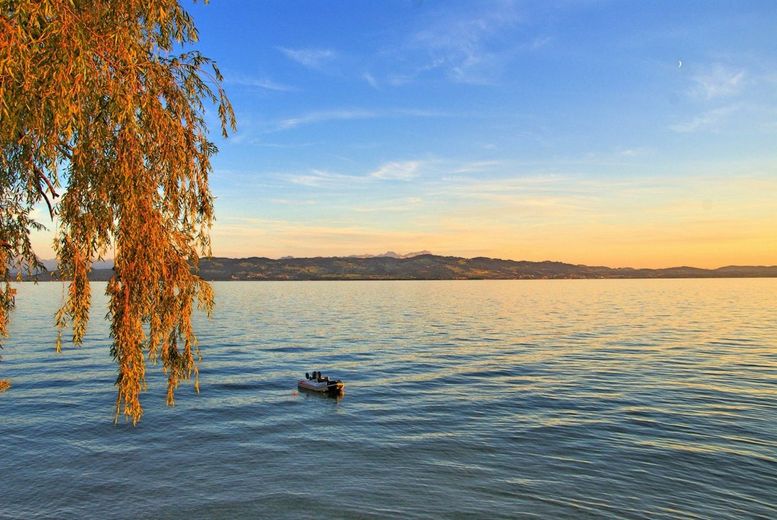 Der See ist fußläufig erreichbar