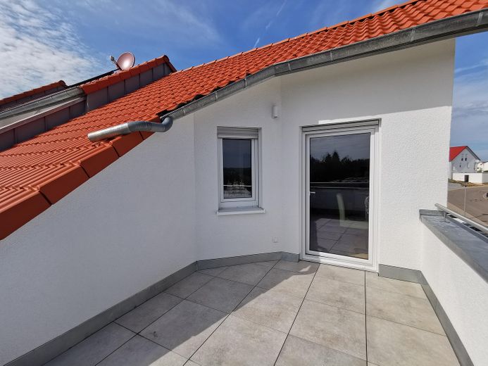 Reihenendhaus in Ellwangen – Dachterrasse