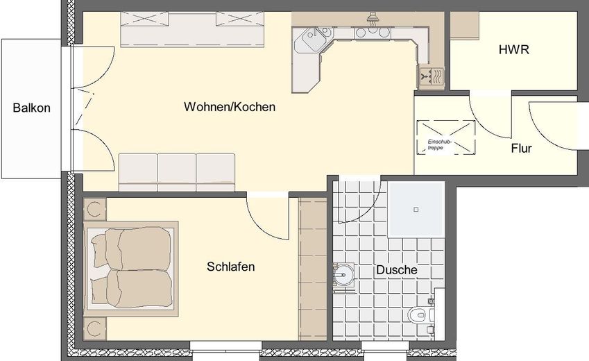 Wohnung 5 Obergeschoss