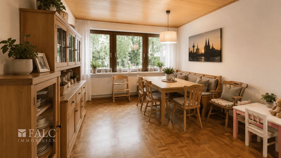 Familienfreundliches Reihenmittelhaus auf Erbbaugrundstück! – WZ_Digital Eingerichtet