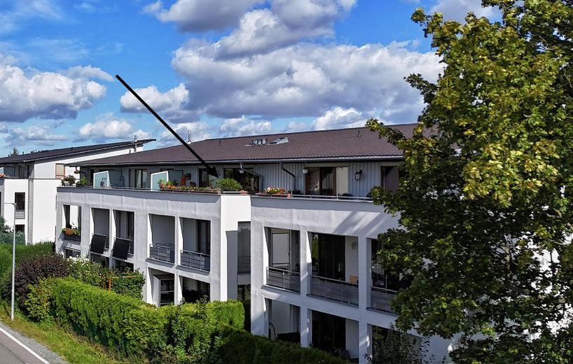 Hochwertige 3-Raum-Dachgeschosswohnung mit großer Dachterrasse in ruhiger Top-Lage – Lage der Wohnung
