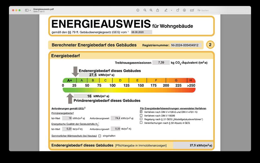 Energieausweis