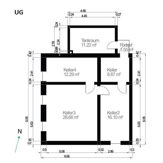 Grundriss UG