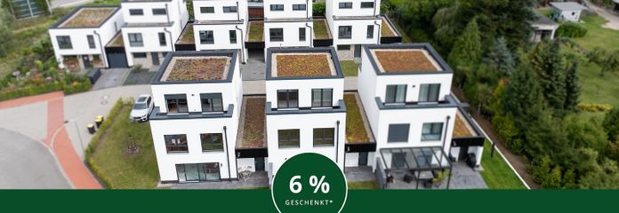 Size emlak alım vergisini hediye ediyoruz* – Schwerin'de garajlı yeni inşa edilmiş sıra ev
