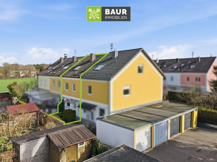 360° I Charmantes Reihenmittelhaus in ruhiger Lage vor den Toren Augsburgs mit großem Selbstverwirklichungspotential – Foto 1