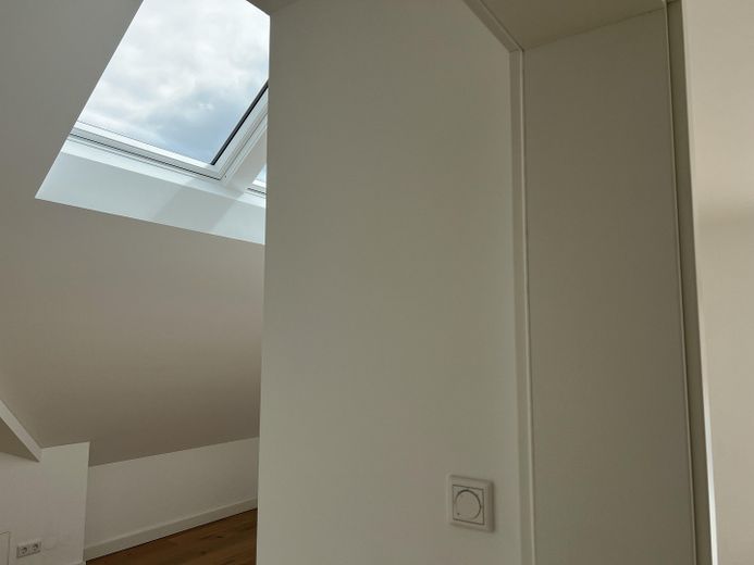 Himmel über dem Bett