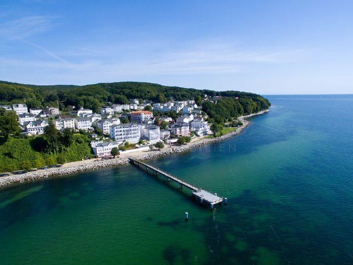 Logenplatz über der Ostsee - Meeresdomizil mit 82 m² Dachterrasse &amp; Sauna – Sassnitz