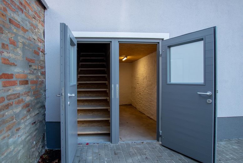 Remise mit 2 Etagen
