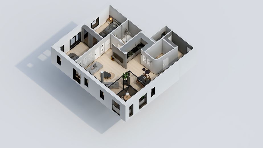 Grundriss 3D