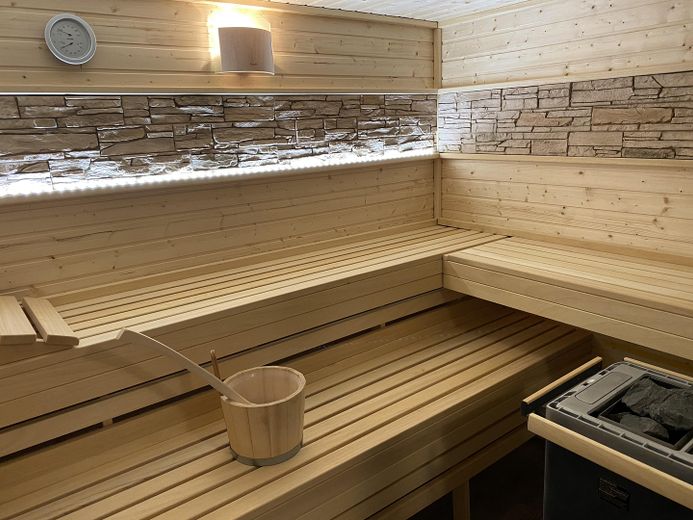 Die Sauna gebaut 2023