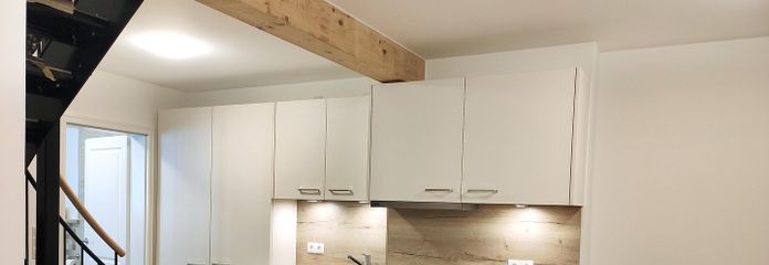 Küchenzeile im Wohnzimmer