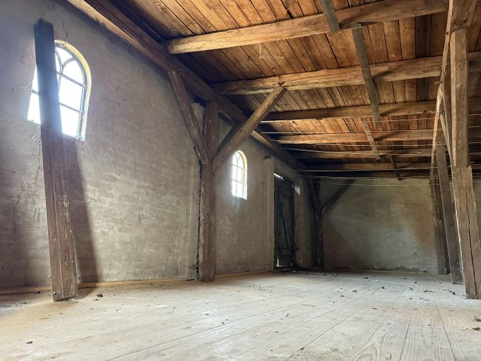 Boden im Schuppen