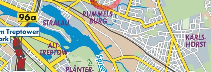 IMMOBERLIN.DE - लिक्टेनबर्ग के मांग वाले स्थान पर किराए पर दी गई गैरेजों वाली इष्टतम भूमि