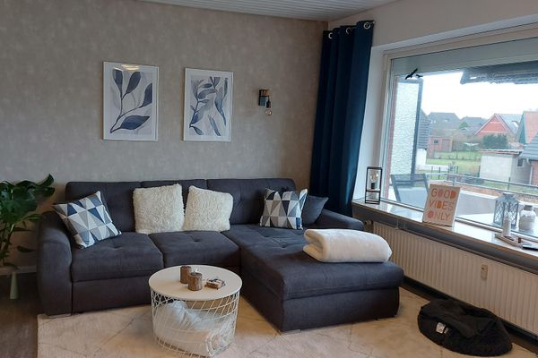 Balkonlu, doğrudan set kenarında aydınlık daire - 2,5 oda, 61qm