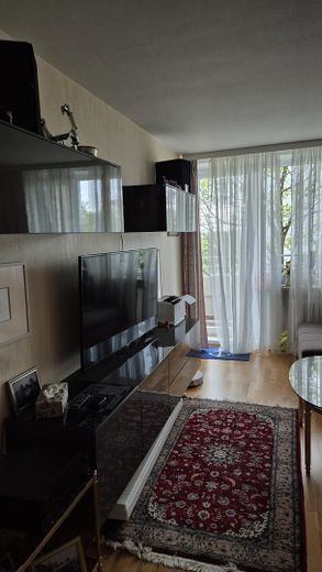Charmante 3-Zimmer-Wohnung mit Westbalkon – gepflegt, hell und gut geschnitten – Wohnzimmer
