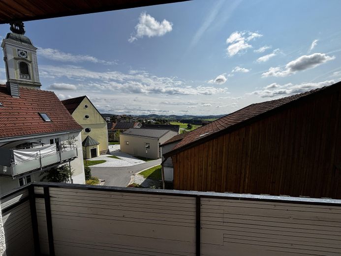 Balkon mit Ausblick