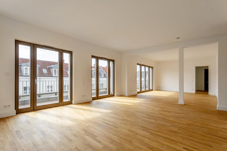 H9-Penthouse 1 → Luxuriöses Penthouse mit Dachterrasse und Panoramablick – Wohnzimmer