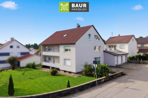 360° | Immediatamente disponibile a Bad Wurzach-Seibranz – appartamento mansardato di 3 locali con garage e porzione di giardino