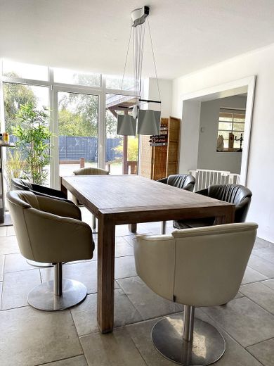 Leben zwischen Land und Meer – Stilvoll modernisierter Resthof – Esszimmer EG