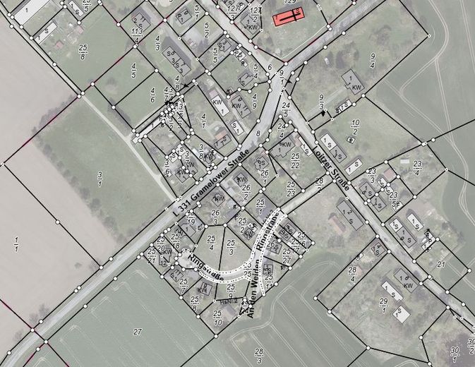 Bauträgerfreies Grundstück ca. 567 m² groß in idyllischer Lage in Teschendorf / Burg Stargard – Umgebung