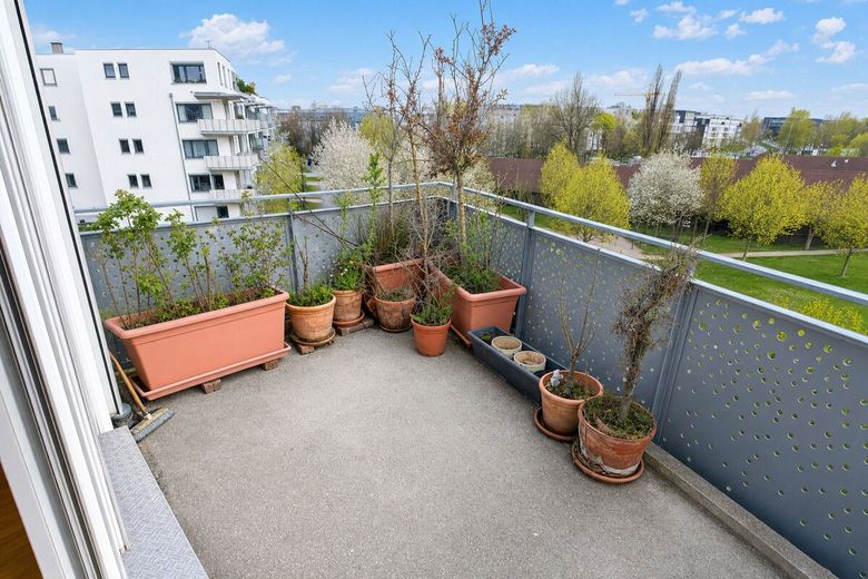 Bogenhausener Höfe: Moderne &amp; perfekt aufgeteilte WG-Wohnung mit hoher Rendite und Fernblick – Bild 9