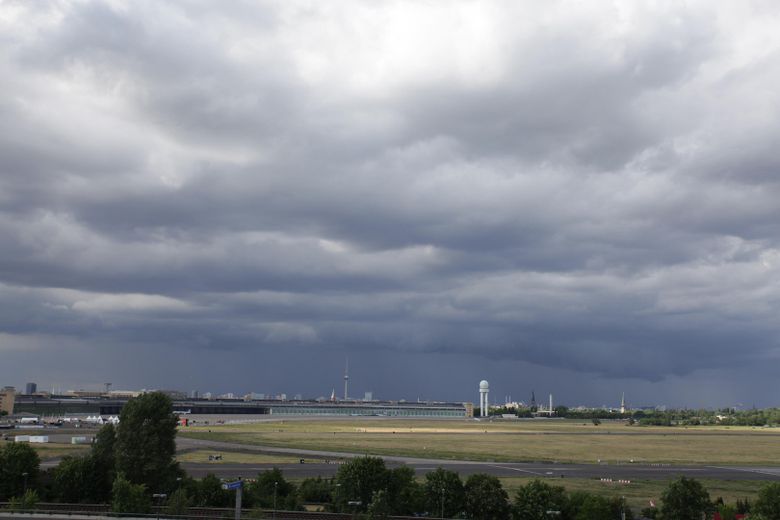 Ausblick über Tempelhofer Feld