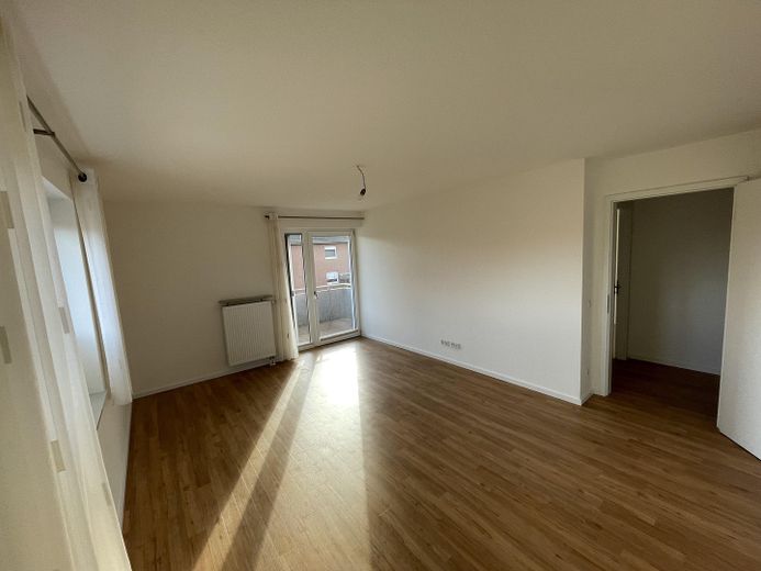 Helle, moderne und barrierefreie 2-Zimmer-Wohnung mitten in Drensteinfurt – Wohnzimmer