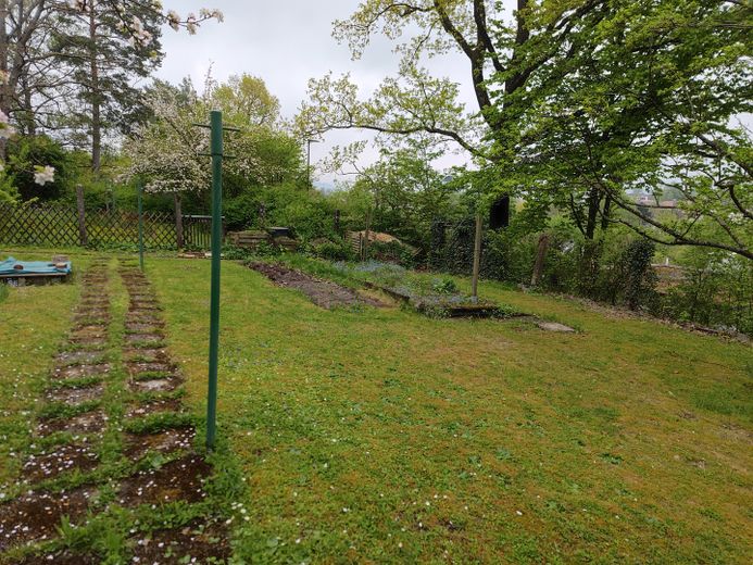 Platz für Gartenbeete