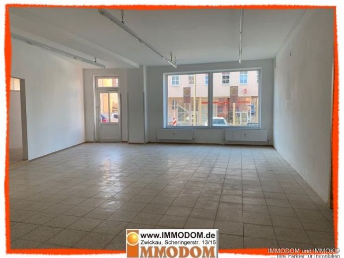 Ebenerdige Ladenfläche am neu gestalteten Planitzer Markt zu vermieten! – Foto 1