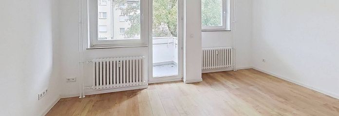 Appartement 3 pièces rénové avec BALCON à Bielefeld-Brackwede – Ansicht I: Wohn- und Esszimmer