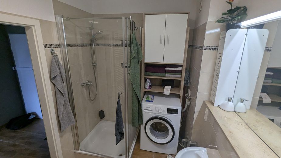 Ruhige 2 Zimmer mit schönen Ausblick ins Grüne – Dusche, Waschmaschine